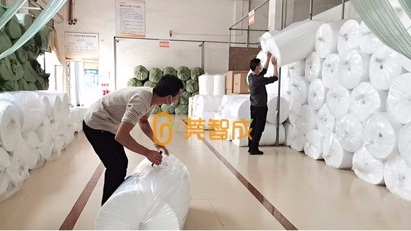 东莞针刺棉厂家-年底出货忙
