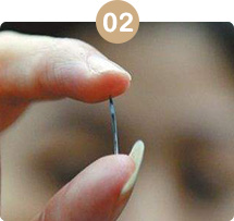 针刺毡残留断针